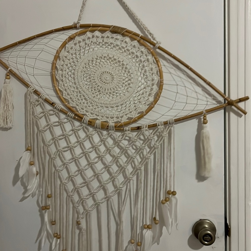 Evil eye dream catcher